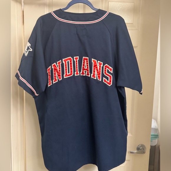 Vintage Cleveland Indians Starter Jersey - Picture 3 of 11